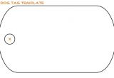Military Dog Tag Template Dog Tag Templates Find Word Templates