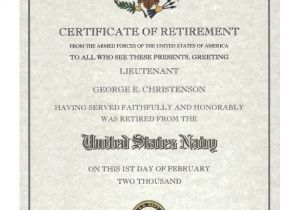 Military Flag Certificate Template Military Flag Certificate Template Us Navy Retirement