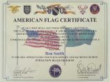 Military Flag Certificate Template Need Help Finding An Iraq Certificate topic