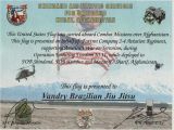 Military Flag Certificate Template William Vandry William Vandry Community