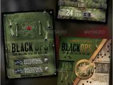 Military Flyer Template Vintage Military Flyer Template Bundle by Getstronghold