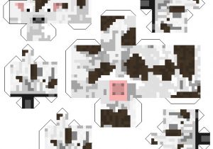 Minecraft Cow Template Minecraft Cow Skin Template Www Pixshark Com Images