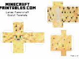 Minecraft Cut Out Templates Ocelot Printable Minecraft Ocelot Papercraft Template