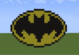 Minecraft Pixel Art Templates Batman Minecraft Bat Symbol Pixel Art Minecraft Pixel Art