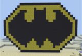 Minecraft Pixel Art Templates Batman My Batman Logo Minecraft Pixel Art
