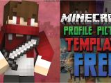 Minecraft Profile Picture Template Updated Free Minecraft Youtube Profile Picture Template