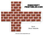 Minecraft Tnt Block Template Minecraft Printable Papercraft the Best Resume