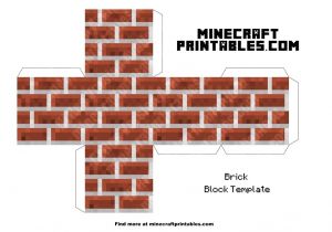 Minecraft Tnt Block Template Minecraft Printable Papercraft the Best Resume