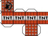 Minecraft Tnt Block Template Paper Craft New 997 Minecraft Papercraft Jukebox