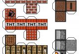 Minecraft Tnt Block Template Papercraft Robhack Com