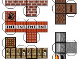 Minecraft Tnt Block Template Papercraft Robhack Com