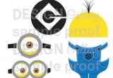 Minion Overall Template Minion Despicable Me Images Goggles Overalls Logo Yellow