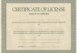 Minister License Certificate Template Certificate License for Minister Cokesbury