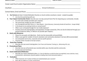 Ministry Proposal Template Church Proposal Template One Piece