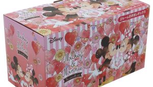 Minnie Mouse Wrapping Paper Card Factory Mickey Mini Desk Storing Box 2 Room Drawer Box Disney Tsuji Cell Mini Box Interior Miscellaneous Goods Fancy Goods Mail order Cinema Collection