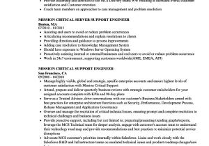 Mission Support Specialist Resume Sample Mission Support Resume Samples Velvet Jobs