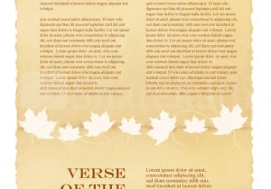 Missionary Newsletter Templates Fall Missionary Update Newsletter
