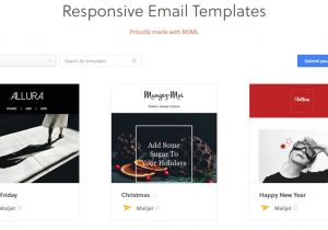Mjml Email Templates Best Free HTML Email Newsletter Templates Of 2019 Designmodo
