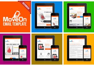 Mobile Friendly Email Templates Moveon Mobile Friendly and Responsive HTML Email by