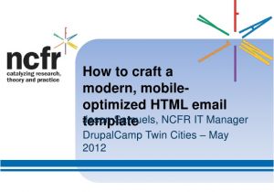 Mobile Optimized Email Template How to Craft A Modern Mobile Optimized HTML Email Template