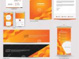 Mobile Shop Visiting Card Background Modern Stationery Mock Up Set and Visual Brand Identity with
