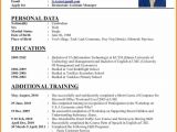 Model Job Application Resume 12 Example Of Job Applying Resume Penn Working Papers