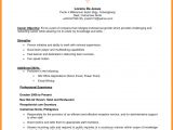 Model Job Application Resume 8 Cv Objective for Job theorynpractice
