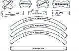 Model Railroad Track Templates Ho Scale Track Template Kit Bear Creek Model Railroad