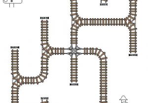 Model Railroad Track Templates Train Track Template Model Railroad Game
