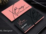 Modern Elegant Business Card Design Elegant Modern Health and Wellness Business Card Design