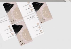 Modern Elegant Business Card Design Modern Business Card Template by Designloock On