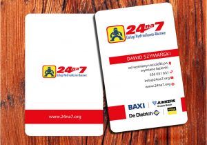 Modern Elegant Business Card Design Modern Elegant Business Business Card Design for 24na7