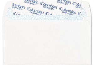 Modern Flap Card to Box Columbiana Grip Seala Business Envelopes 6 3 4 3 5 8 X 6 1 2 White Box Of 55 Item 341777