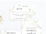Modern Geometric Wedding Card Box Pin On Wedding Invitations