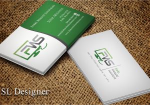 Modern Graphic Design Business Card Designs Modern Colorful It Company Business Card Design for A