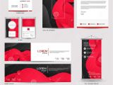 Modern Id Card Design Template Modern Stationery Mock Up Set and Visual Brand Identity with