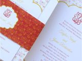 Modern Indian Wedding Card Designs Ganesh Indian Wedding Invitation In Red and Gold Imbue You
