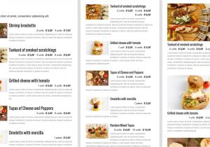 Modern Lunch Home Menu Card Excellent Free Restaurant Menu Plugins for WordPress