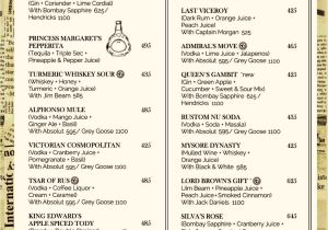 Modern Restaurant Lower Parel Menu Card Menu Of Gymkhana 91 Bar Kitchen Lower Parel Mumbai Dineout