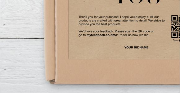 Modern Thank You Card Template Business Thank You Card Thank You for Your Purchase