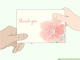 Modern Thank You Card Template How to Write A Thank You Card for Flowers 12 Steps