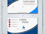 Modern Visiting Card Design Vector Modern Geometric Style Business Visiting Card Backgrounds