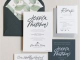 Modern Wedding Invitation Card Design Fourteen forty is A Wedding Invitation Design Studio Located