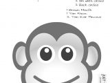 Monkey Body Template Printable Monkey Crafts Free Template Printable