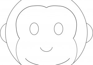 Monkey Face Template for Cake Cake Pattern Use the Picture Above as A Guide for Frosting