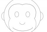 Monkey Face Template for Cake Cake Templates Monkey Cake Design Monkey Cake Pattern