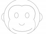 Monkey Face Template for Cake Cake Templates Monkey Cake Design Monkey Cake Pattern