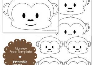 Monkey Face Template for Cake Large Monkey Template Pictures to Pin On Pinterest Pinsdaddy