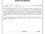 Month to Month Contract Template Letter formats Download Free Business Letter Templates
