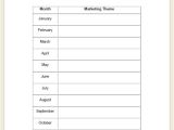 Monthly Marketing Calendar Template 8 Sample Marketing Calendars Sample Templates